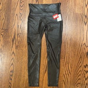 Spanx Faux Leather Legging NWT